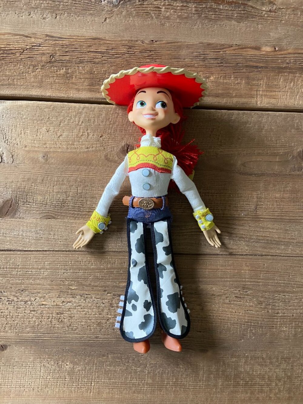 Toy Story Jessie doll, Jessie cowgirl plush, Disney Pixar Jessie toy, Jessie rag